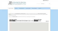Desktop Screenshot of fluoridefreedentist.com